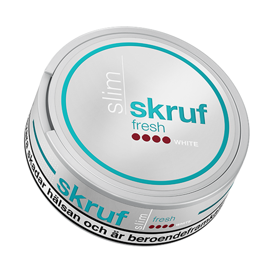 acheter skruf slim fresh white